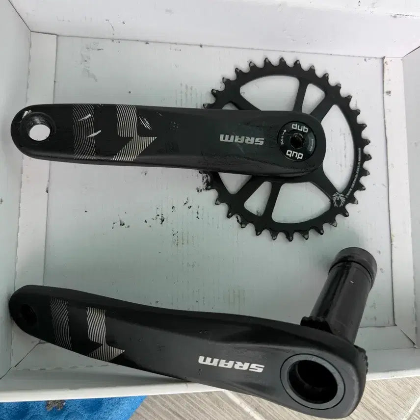 [BUNJANG] SRAM X1 DUB Crankset 175mm with 34T Chainring / 스램 X1 DUB 크랭크 175mm 및 체인링 34T