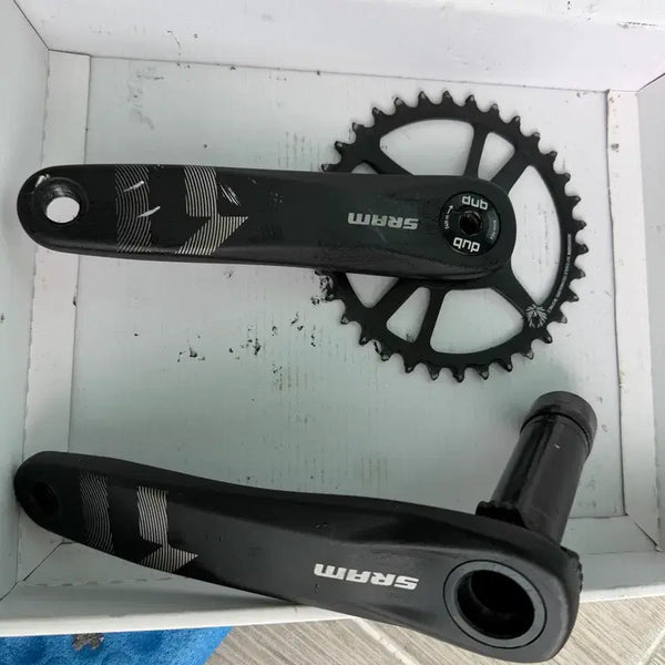 [BUNJANG] SRAM X1 DUB Crankset 175mm with 34T Chainring / 스램 X1 DUB 크랭크 175mm 및 체인링 34T