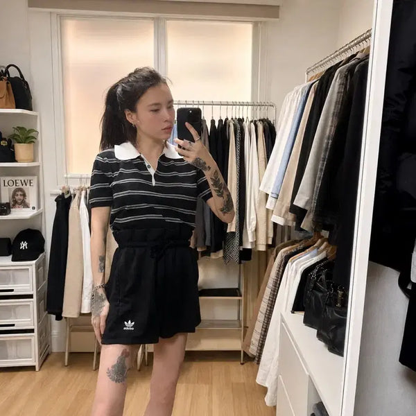[BUNJANG] Adidas Bellista Short Pants Black XS / 아디다스 벨리스타 숏팬츠 블랙 XS