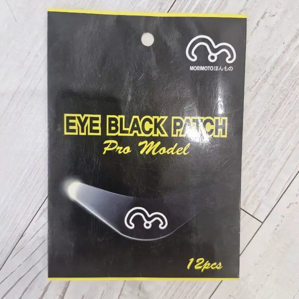 [BUNJANG] Morimoto Eye Black Patch Pro Model (12 Count) / 야구 모리모토 아이블랙 패치 프로 모델 12개입