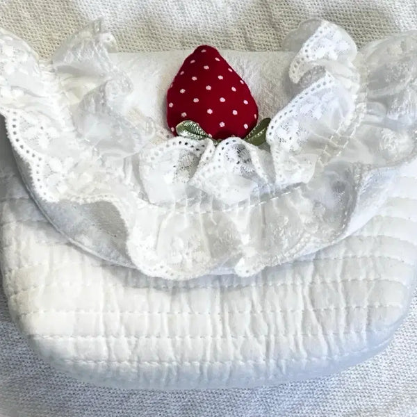 [BUNJANG] Sorojae Strawberry Cream Cake Pouch / 소로재 Sorojae 딸기 생크림 케이크 파우치