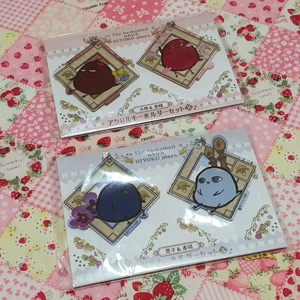 [BUNJANG] Kuroko's Basketball Piyo Acrylic Keychain (Individual) / 병아리의 농구 쿠로코의 농구 삐요 아크릴 키링 개별 (카가미 아카시 아오미네 쿠농 쿠로바스)