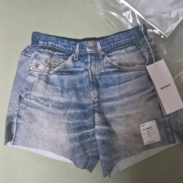 [BUNJANG] Satisfy Digital Denim Shorts M / 새티스파이 디지털데님 M