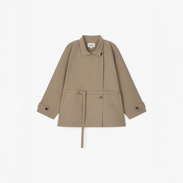 [BUNJANG] Pasel Belt Trench Coat / 파셀 Pasel 씬 벨트 트렌치 코트