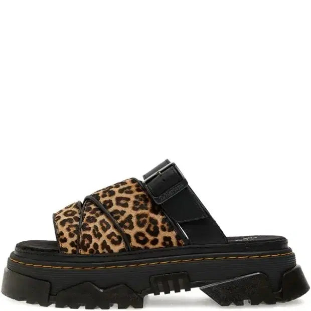 [BUNJANG] Dr. Martens Mathison Slide Leopard Slides UK 6 / 거의새상품)정품)닥터마틴 매티슨 슬라이드 레오파드 6