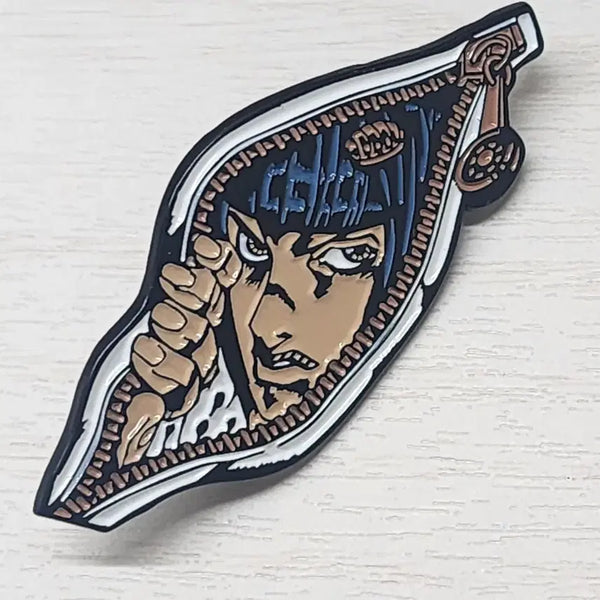 [BUNJANG] JoJo's Bizarre Adventure Part 5 Bucciarati Metal Pin / 죠죠 5부 부차라티 메탈 뱃지