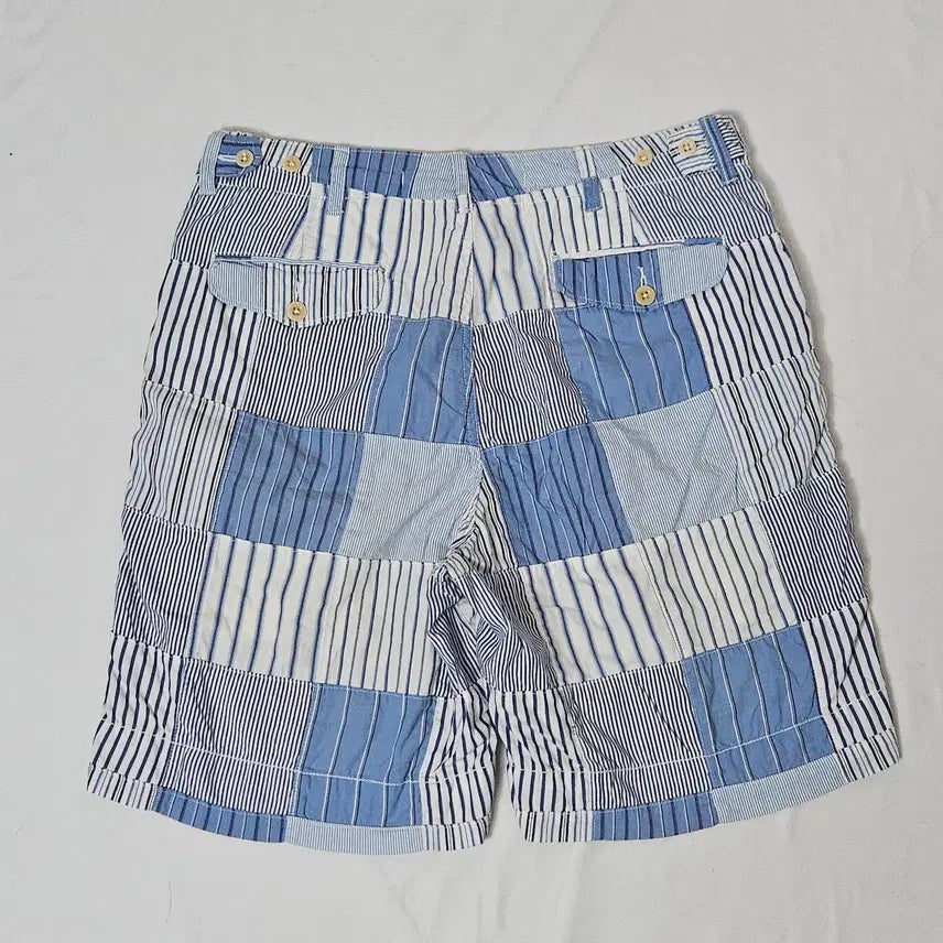 [BUNJANG] Polo Ralph Lauren Patchwork Shorts Size 32 / Polo 폴로 랄프로렌 패치워크 반바지 숏팬츠 32 (매장판 정품)