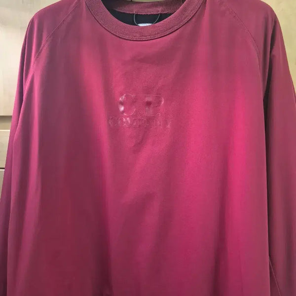 [BUNJANG] CP Company Pro-Tek Sweatshirt Burgundy / CP컴퍼니 프로텍 맨투맨 버건디