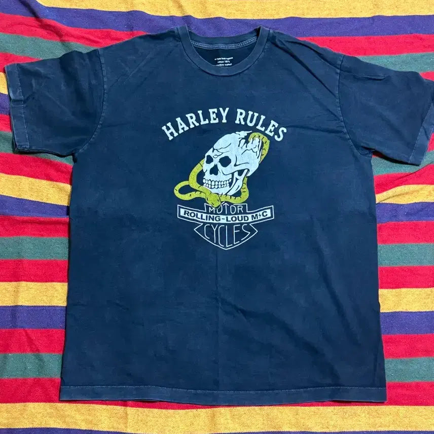 [BUNJANG] Rollingloud Harley T-Shirt Large / 롤링라우드 할리 티셔츠 라지