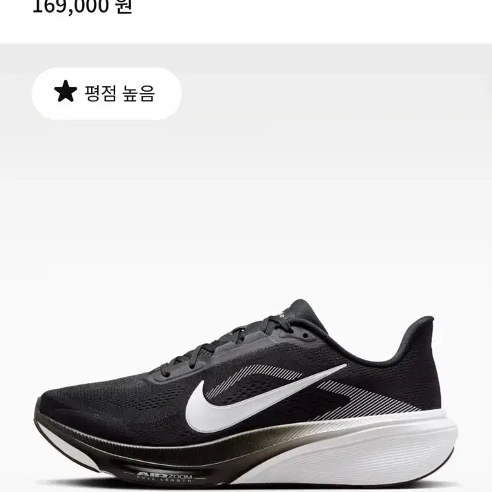 [BUNJANG] Nike Pegasus 42 Men's Road Running Shoes - Black, 250mm / 나이키 페가수스 42 남성 로드 러닝화 블랙, 250mm