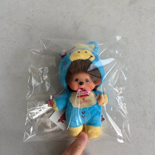[BUNJANG] Monchhichi Goemon Collaboration Yufuin Limited Keyring / (새상품) 몬치치 고에몬 콜라보 유후인 한정 키링