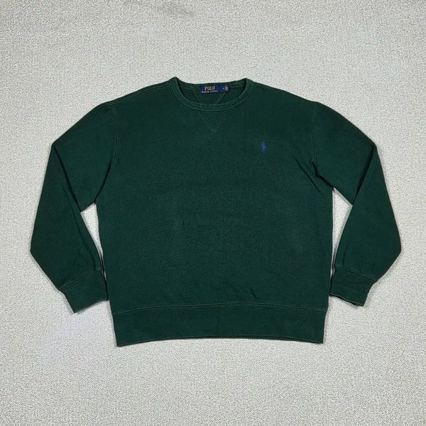 [BUNJANG] Polo Ralph Lauren Fleece Crewneck Sweatshirt / [폴로 랄프로렌] 플리스 크루넥 스웨트셔츠 | A00628