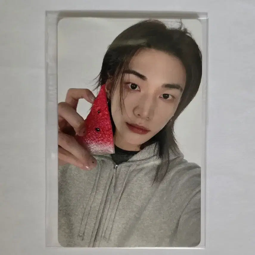 [BUNJANG] Stray Kids Hyunjin Dystopian x Dystopian FanZ Shop POB Photocard / 스키즈 현진 디스앤댓 팬즈샵 특전 미공포 스트레이키즈