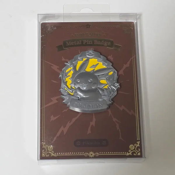 [BUNJANG] Pokemon Eternal Antique Metal Pin Badge Pikachu / 포켓몬 ETERNAL ANTIQUE METAL 핀뱃지 피카츄