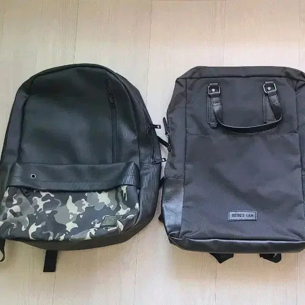 [BUNJANG] PEEPS Camo & Black Backpack Set / 백팩 2종 세트 //카모/블랙