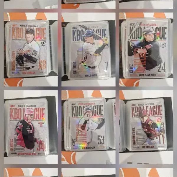 [BUNJANG] KBO League Holographic Player Cards / KBO 홀로 카드 (선수 다수)