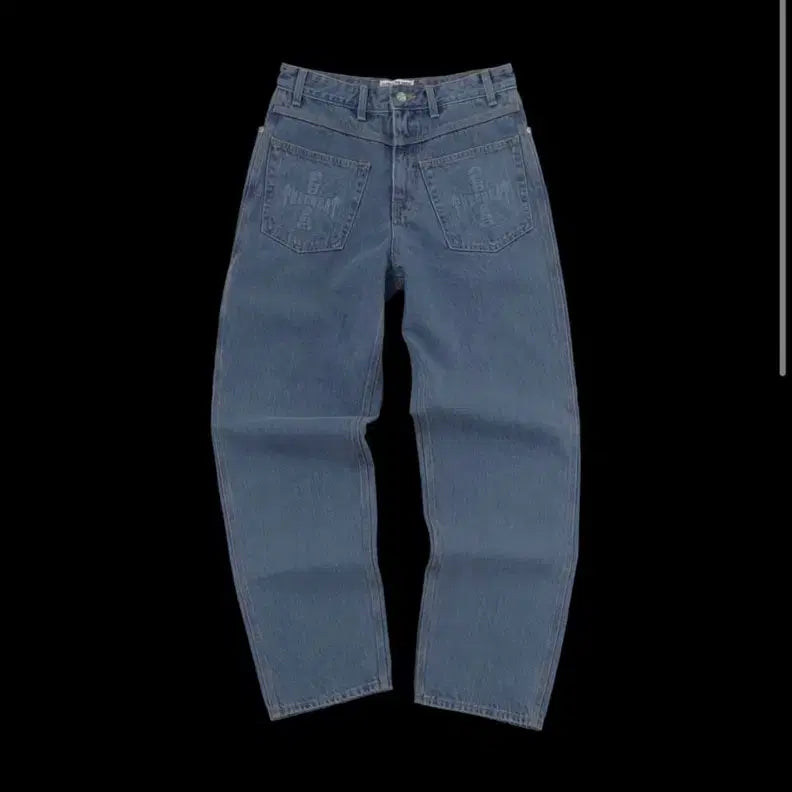 [BUNJANG] Alfred Iron Cross Reverse Denim Pants L / 알프레드 아이언 크로스 리버스 데님 팬츠 L