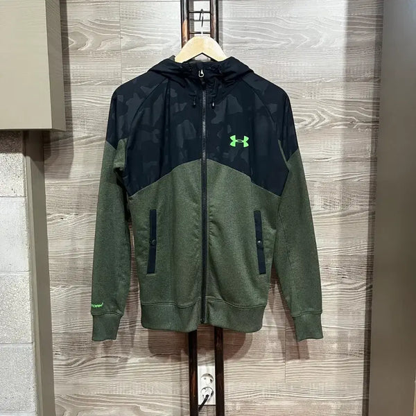 [BUNJANG] Under Armour Camouflage Hooded Zip-Up Jacket / 언더아머 후드 집업 자켓 카모플라쥬 (nu113
