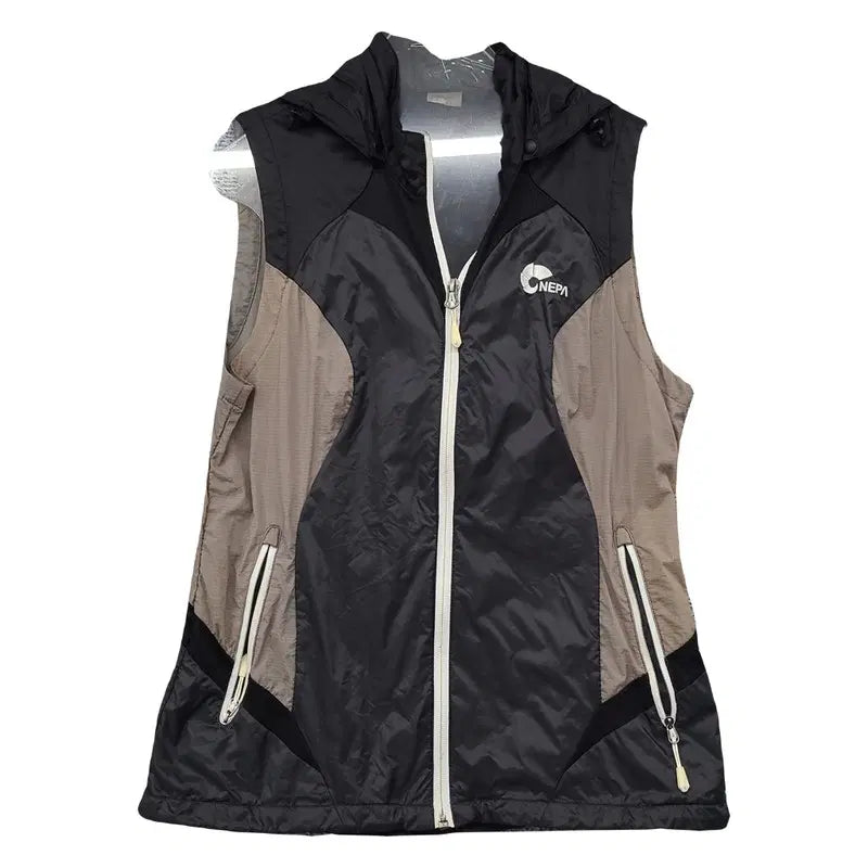 [BUNJANG] NEPA Black Windbreaker Vest (Size 95) / 네파 블랙 바람막이 조끼 95