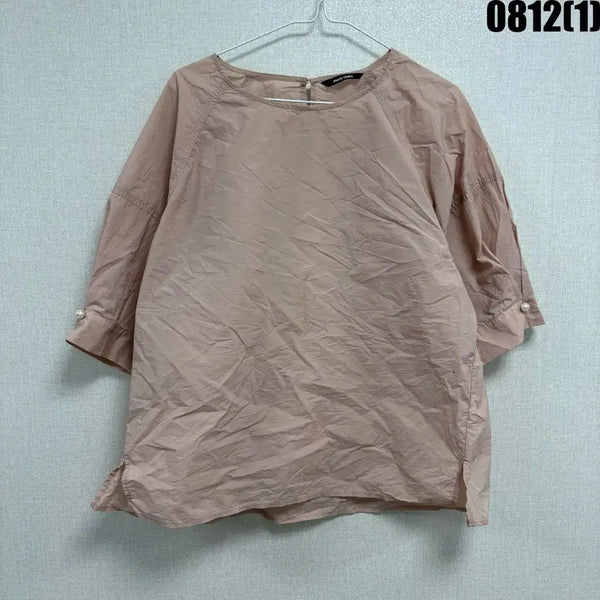 [BUNJANG] Marie Claire Pink Blouse M / 마리끌레르 블라우스 핑크 m