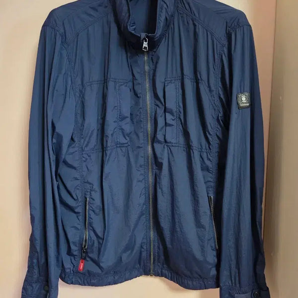 [BUNJANG] W.ANGLE Navy Golf Jacket / W.ANGLE 네이비 자켓