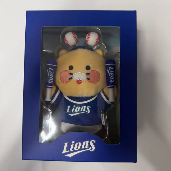 [BUNJANG] Samsung Lions Victory Fairy Keyring Doll V9_Chunsik (Sealed) / 삼성라이온즈 승리요정 키링인형 V9_춘식이 미개봉