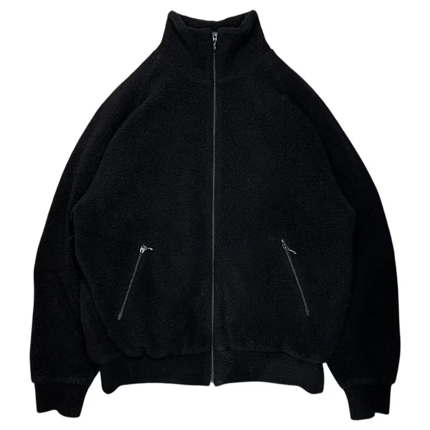 [BUNJANG] Comoli Black Wool Fleece Jacket / Comoli Black Wool Fleece Jacket