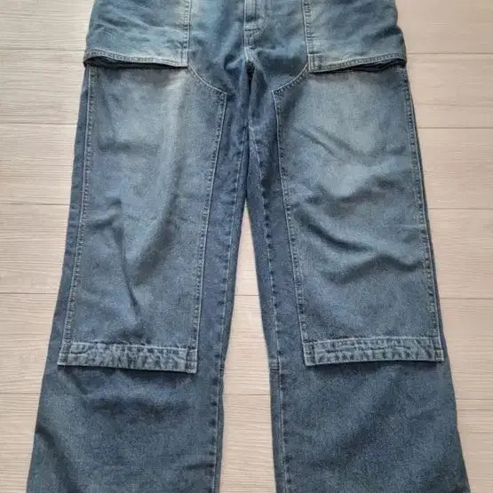 [BUNJANG] Juun.J Carpenter Denim Jeans Blue Wash Size 50 / 준지 카펜터 데님 중청 50