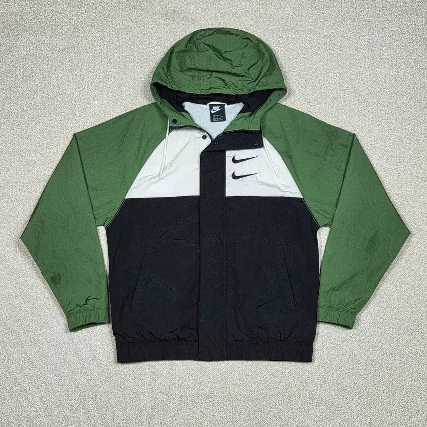 [BUNJANG] Nike Double Swoosh Package Hooded Windbreaker Jacket / [나이키] 더블 스우시 패키지 후드 바람막이 자켓 | A00623