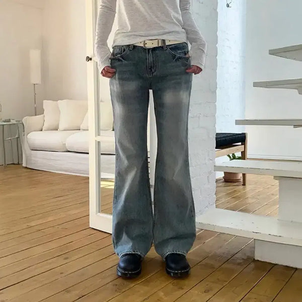 [BUNJANG] Loopon North Catway Flare Jeans (S) / 루프온 노스 캣웨이 플레어 진 S