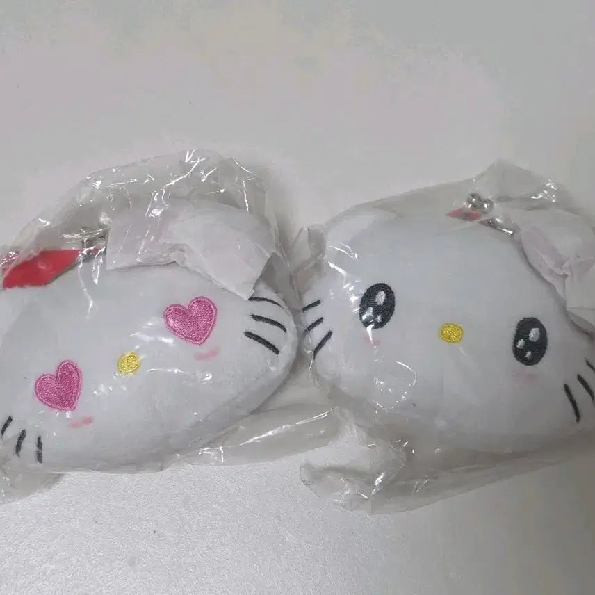 [BUNJANG] Hello Kitty Mini Gamaguchi Face Keyring / 키티 미니 가마구치 페이스 키링