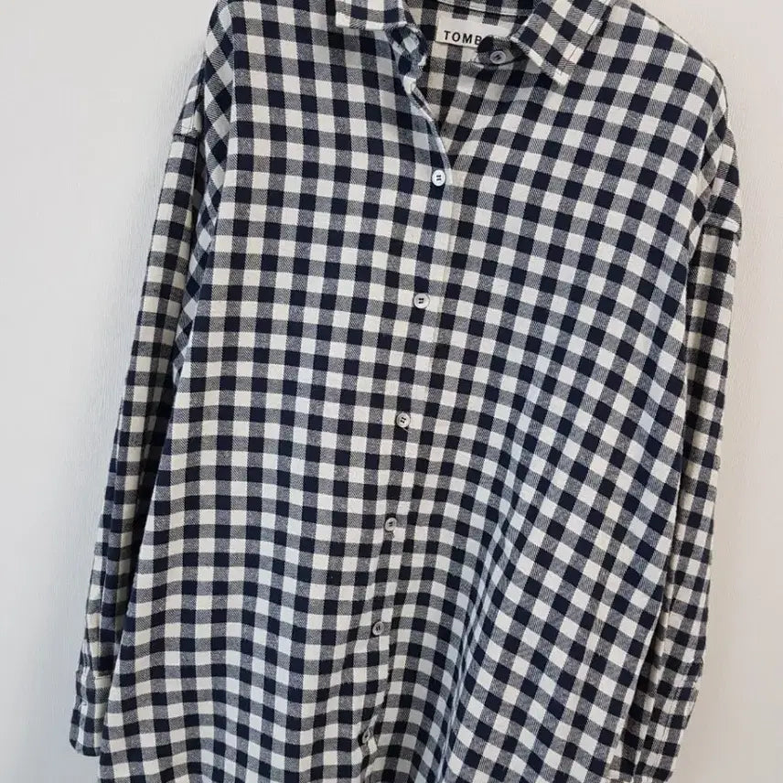 [BUNJANG] Tomboy Women's Checkered Shirt / 톰보이 정품 여성체크셔츠