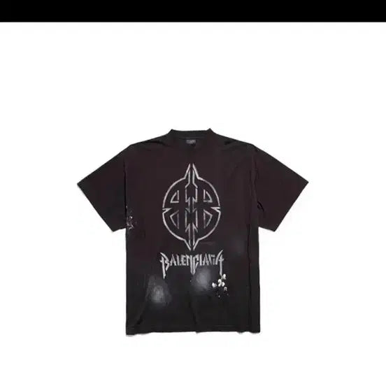 [BUNJANG] Balenciaga Metal BB Stencil Shirt / 발렌시아가 메탈BB 스탠실 셔츠 새상품