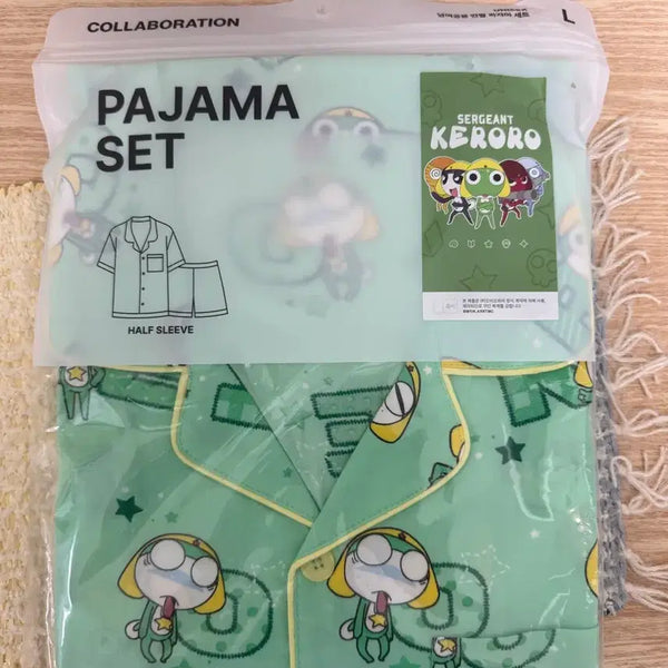 [BUNJANG] SPAO Keroro Collaboration Pajamas (L) - Sealed / (미개봉) 케로로 스파오 콜라보 잠옷 L