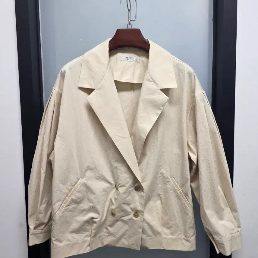 [BUNJANG] M.FFIN Volume Sleeve Cotton Jacket / 엠핀 m.ffin 볼륨소매 코튼 자켓
