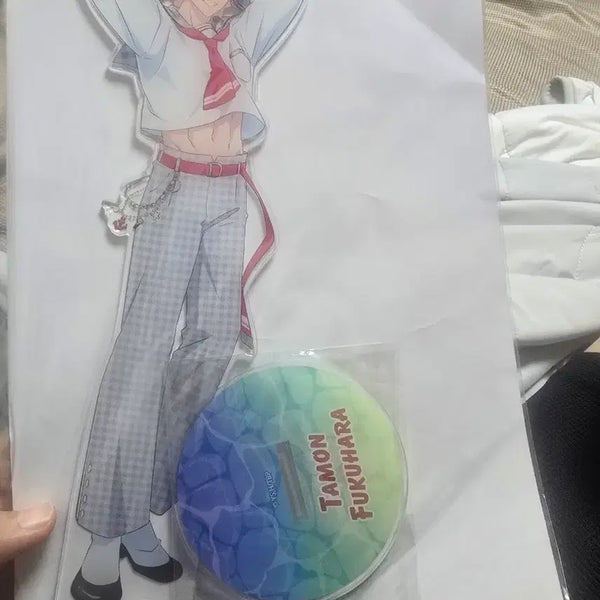 [BUNJANG] Fukuhara Tamon Big Acrylic Stand (Lottery S Prize) / 타몬군지금어느쪽 후쿠하라타몬 타몬 빅아크릴 쿠지 S상