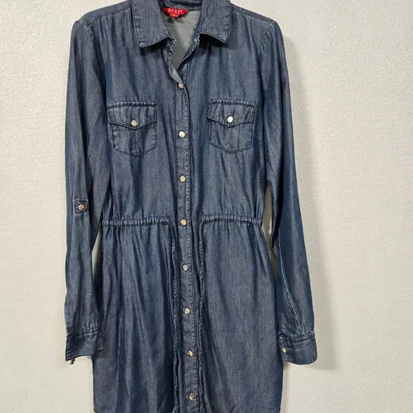 [BUNJANG] Guess Rayon Denim Dress XS / 게스 레이온 데님원피스 XS