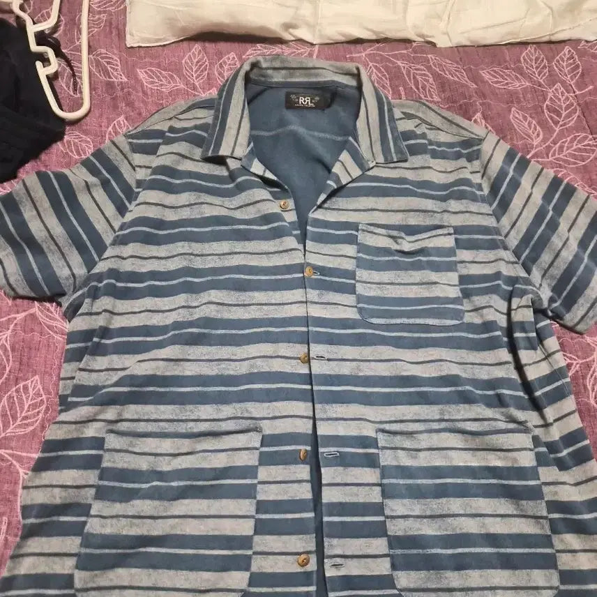 [BUNJANG] RRL Indigo Camp Shirt XL / rrl 인디고 캠프셔츠 xl 사이즈 2회착용 판매합니다