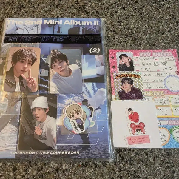[BUNJANG] RIIZE Shotaro Photocard Bundle Set / 라이즈 쇼타로 포토카드3장,개봉앨범,스티커,프로필