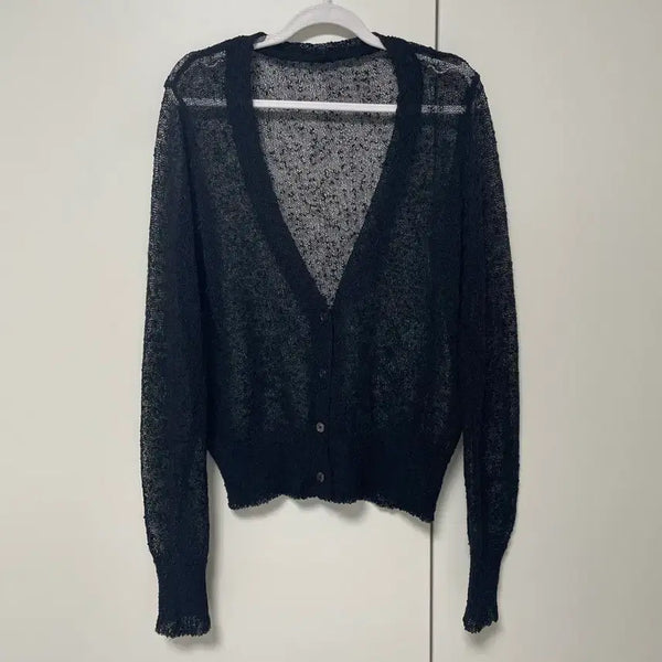 [BUNJANG] Sheer Summer Cardigan / 새제품) 시스루 여름가디건