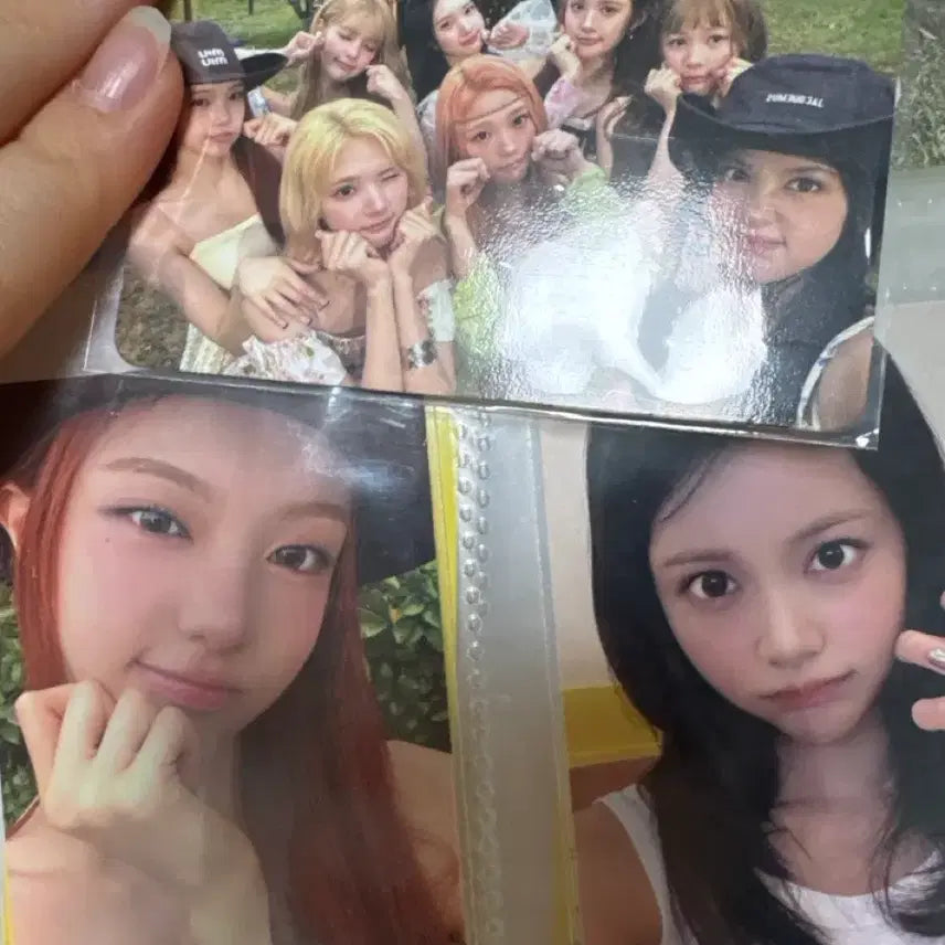[BUNJANG] Iconic Lemon T.A.N. Ian, Carmen Photocard Set / 하투하 레몬탱 이안 카르멘 단체 포카 판매 하츠투하츠 카르멘지우유하스텔라주은에이나이안예온 아이코닉 레몬탱