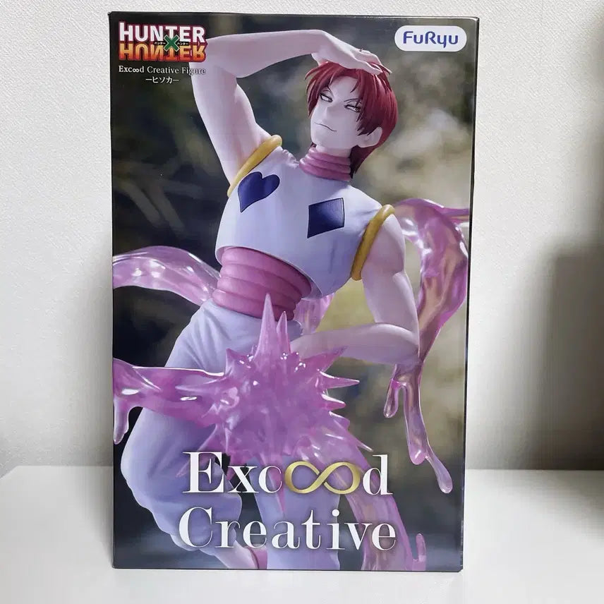 [BUNJANG] Hunter x Hunter Hisoka Morow EXQ Creative Figure (Sealed) / 헌터헌터 히소카 모로 엑시드 크리에이티브 피규어 미개봉