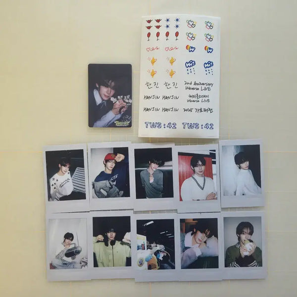 [BUNJANG] TWS 2026 SELECTION PACK + Apple Music POB + BEGINS Photocard Bundle Set / TWS 투어스 2026 셀렉션팩 + 애플뮤직 특전 + 비긴스 포카 / 한진 일괄