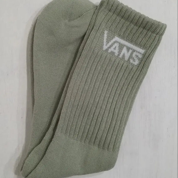[BUNJANG] Vans Crew Socks L (275-310) Khaki / 반스 크루 삭스 ~310