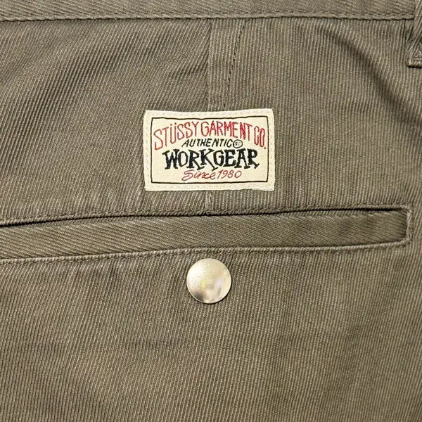 [BUNJANG] Stussy Workgear Cargo Pants Khaki / [32] 스투시 워크기어 카고 팬츠 카키