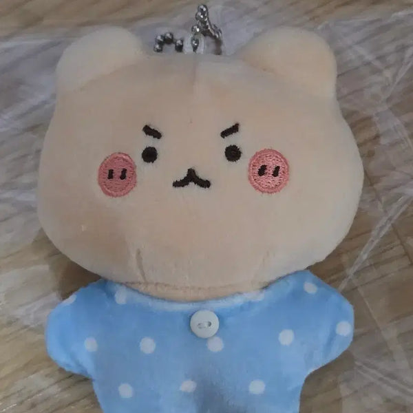 [BUNJANG] Authentic Mang Ggom Pajamas Keyring / 정품 망곰 키링 망그러진 곰 키링 망곰 파자마 키링