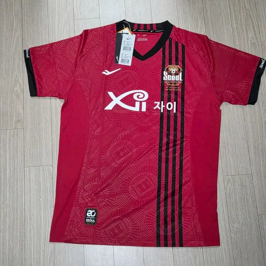 [BUNJANG] FC Seoul 2024 Home Jersey (Size 2XL) / FC서울 24 홈 유니폼 새제품