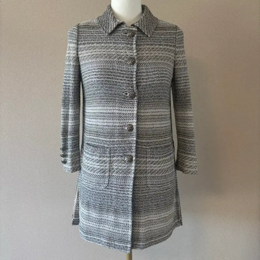 [BUNJANG] ST. JOHN Lurex Slub Knit Jacket / [정품]ST. JOHN 센존 루렉스 슬러브 니트 자켓