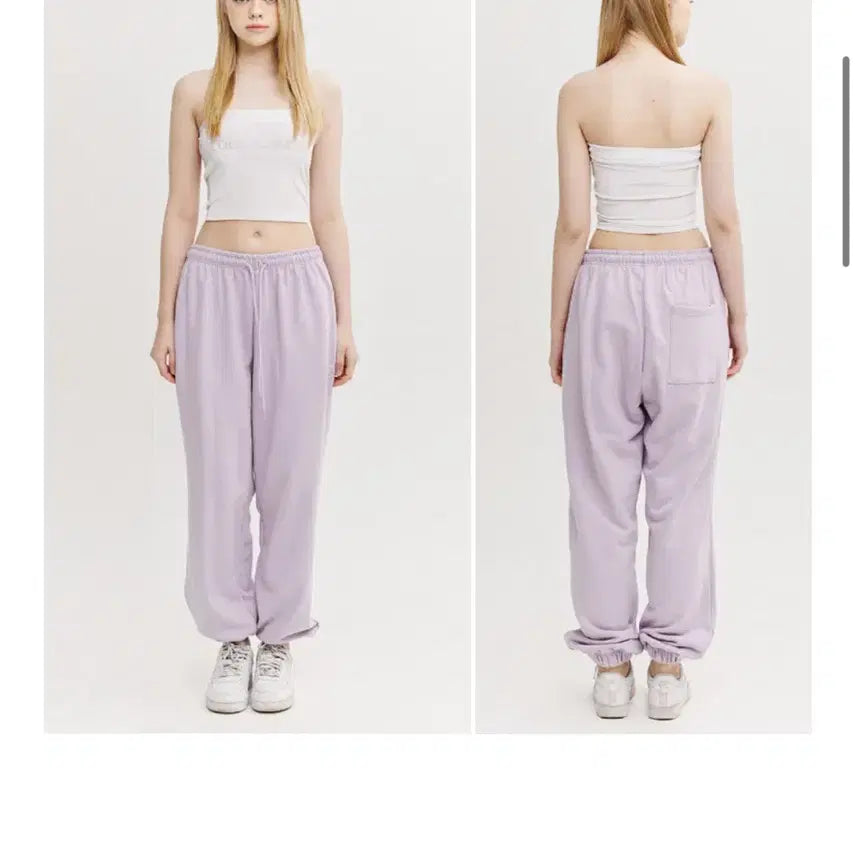[BUNJANG] Rocake Twinkle Logo Jogger Pants Purple / 한지현착용)락케이크 트윙클 로고 조거팬츠 연보라(8월까지만판매