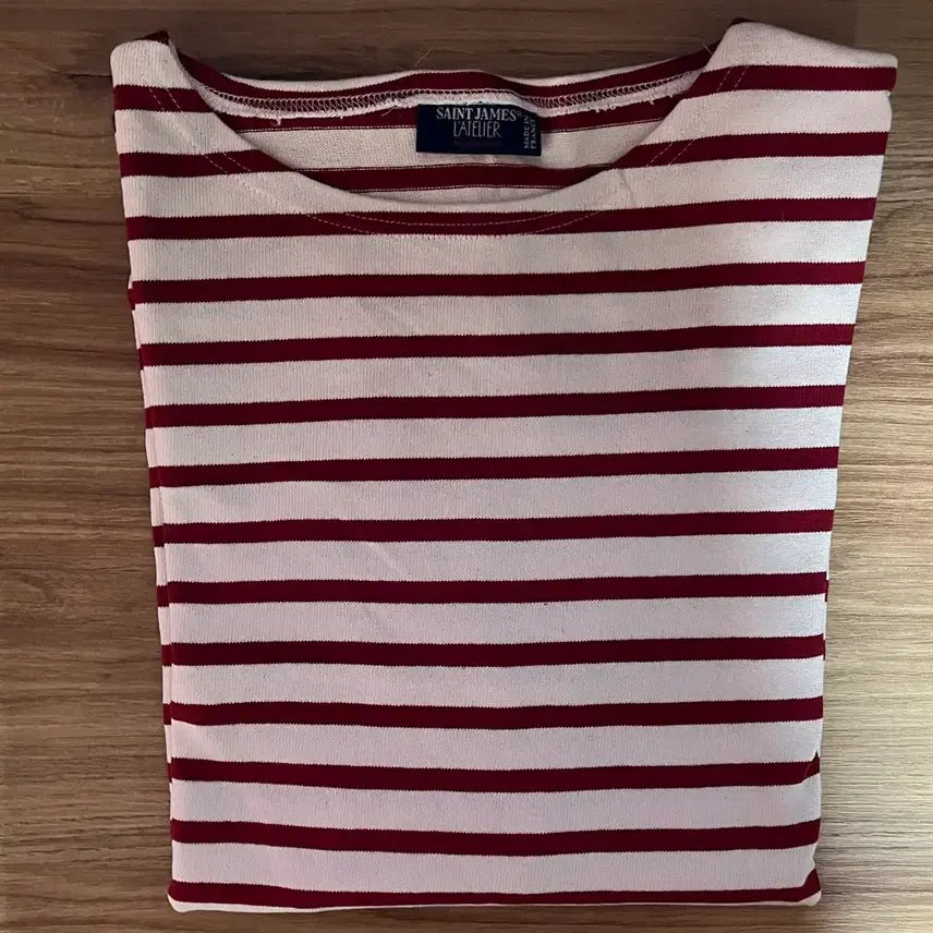 [BUNJANG] Saint James Merdian Elbow Patch Ecru/Persan / 세인트제임스 코리아 정품 메르디앙 Ecru / Persan 엘보패치